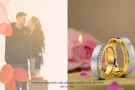 A Trendy Way to Celebrate Your Love Story