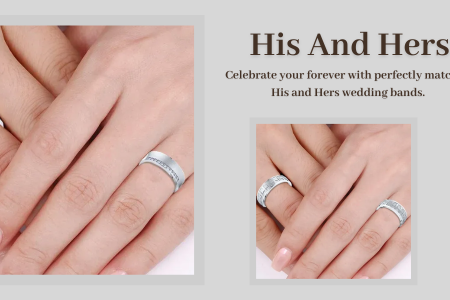 Symbolic Matching Wedding Bands for Soulmates and Best Friends