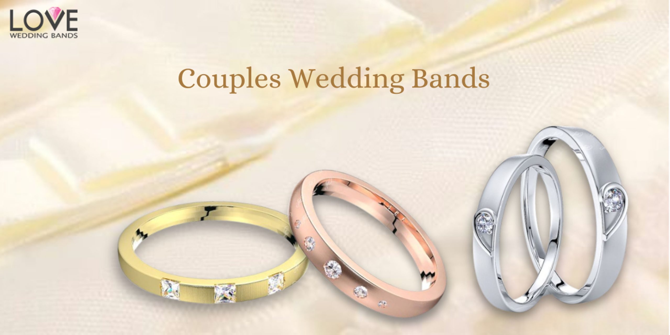 Matching or Unique: Should Couples Wedding Bands Always Match Love