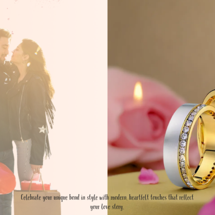 A Trendy Way to Celebrate Your Love Story