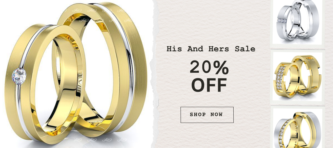 His and Hers Wedding Bands on a Budget