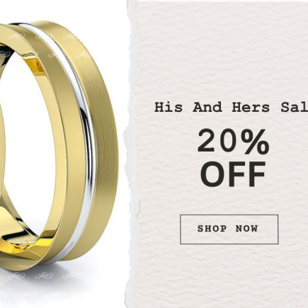 His and Hers Wedding Bands on a Budget