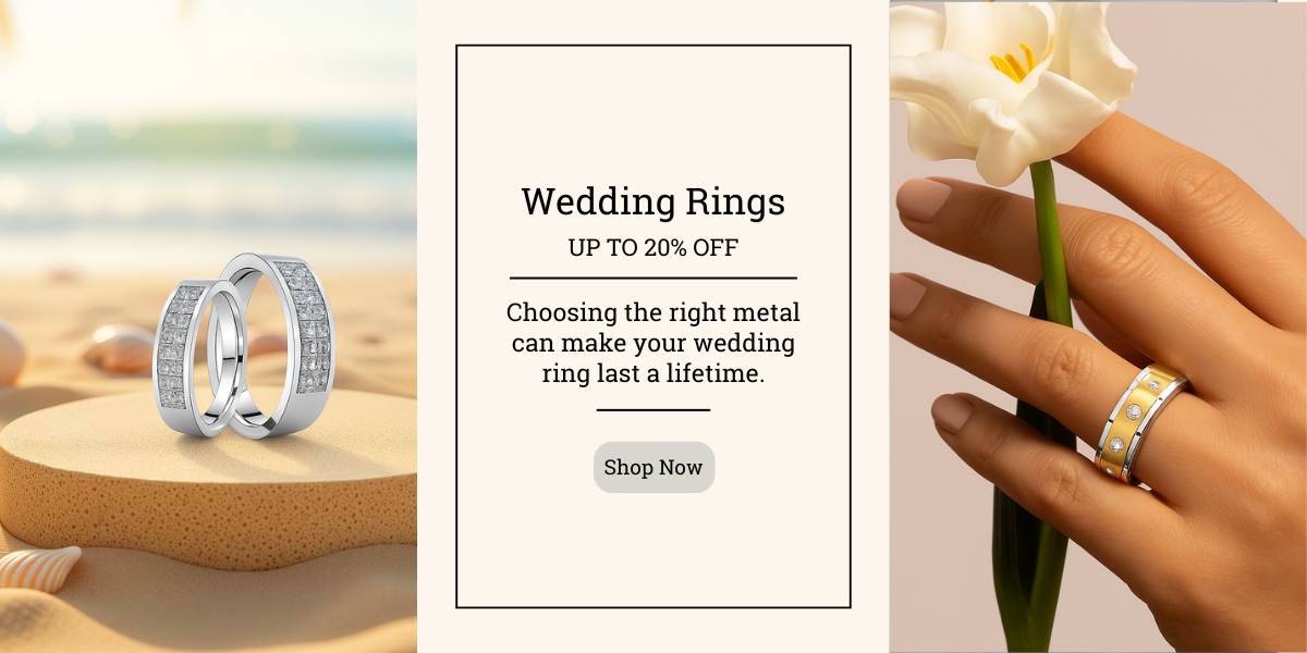Popular Metals to Consider for Your Wedding Rings